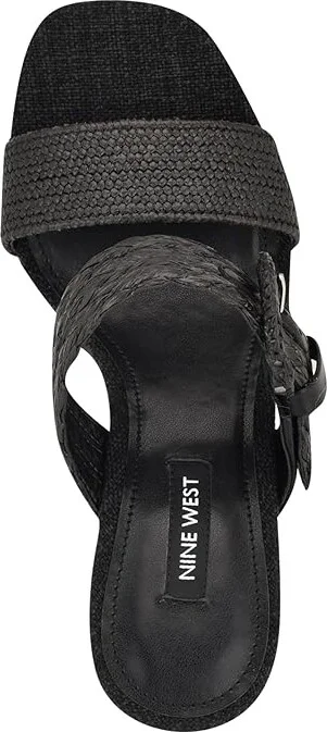 Nine West Novalie Women's Sandals Black : 9.5 M, Rubber/Synthetic - Image 2