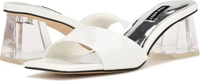 Nine West Oaky 8 Women's Shoes White : 9 M, Synthetic