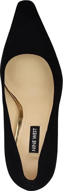 Nine West Oraye High Women's Heels Black Suede : 7 M - Image 2