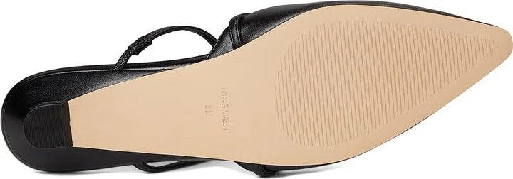 Nine West Paoly Women's Shoes Black : 6 M, Leather/Rubber - Image 3