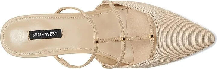 Nine West Paoly Women's Shoes Light Natural : 7.5 M, Leather/Rubber - Image 2
