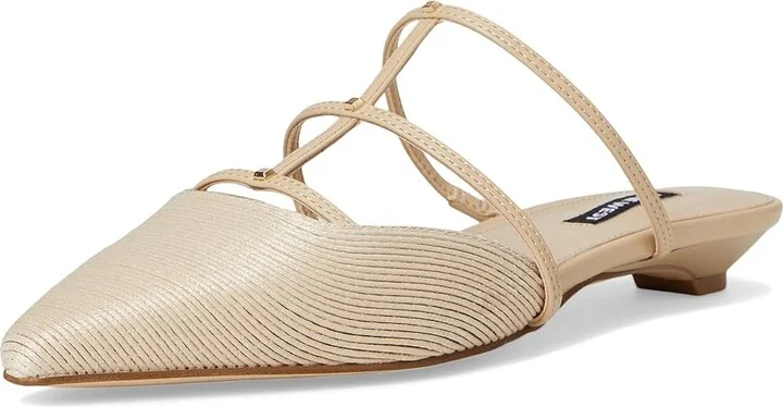 Nine West Paoly Women's Shoes Light Natural : 7.5 M, Leather/Rubber - Image 5