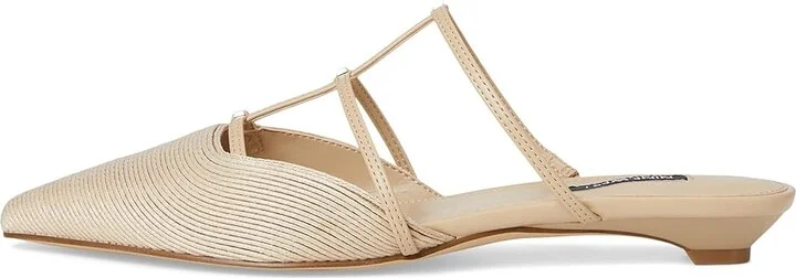 Nine West Paoly Women's Shoes Light Natural : 7.5 M, Leather/Rubber - Image 6