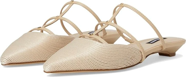 Nine West Paoly Women's Shoes Light Natural : 7.5 M, Leather/Rubber