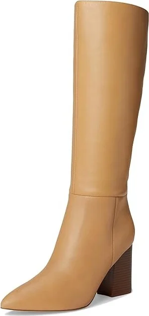 Nine West Peachey Women's Boots Light Natural Leather : 12 M - Image 5
