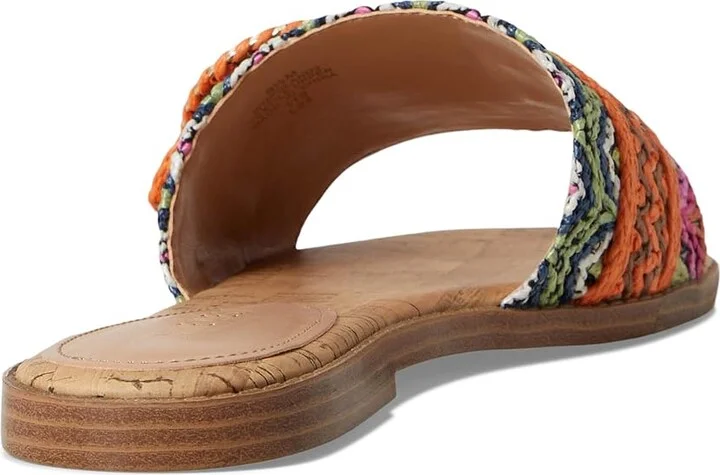 Nine West Poland Women's Dress Sandals Orange/Brown : 7.5 M, Synthetic - Image 4