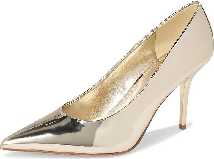 Nine West Princesa Women's Shoes Gold Mirror Metallic : 5 M, Synthetic - Image 5