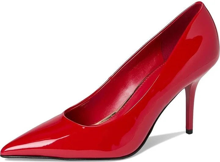 Nine West Princesa Women's Shoes Red Patent : 9.5 M, Synthetic - Image 5