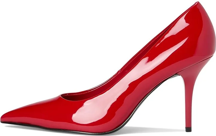 Nine West Princesa Women's Shoes Red Patent : 9.5 M, Synthetic - Image 6