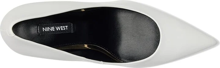 Nine West Princesa Women's Shoes White Patent : 9.5 M, Synthetic - Image 2