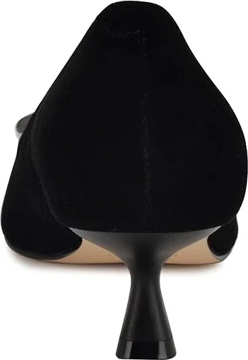 Nine West Propper High Women's Heels Black Suede : 6.5 M, Rubber/Suede - Image 4