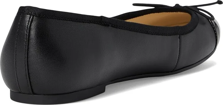Nine West Prosep Women's Flat Shoes Black Leather : 9 M - Image 4