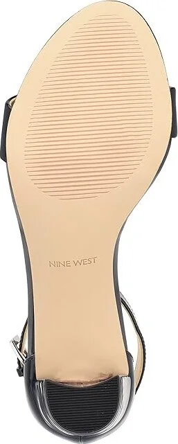 Nine West Pruce 3 Women's Shoes Navy Patent : 5.5 M, Synthetic - Image 3