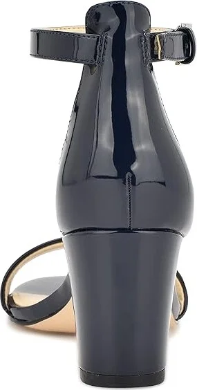 Nine West Pruce 3 Women's Shoes Navy Patent : 5.5 M, Synthetic - Image 4