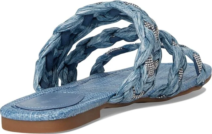 Nine West Qazz Women's Dress Sandals Light Blue : 8.5 M, Rubber/Synthetic - Image 4