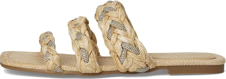 Nine West Qazz Women's Dress Sandals Light Natural : 7 M, Rubber/Synthetic - Image 6