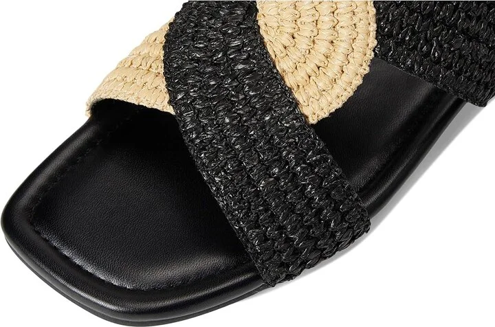 Nine West Quara Women's Dress Sandals Black/Natural : 7 M, Rubber/Synthetic - Image 7