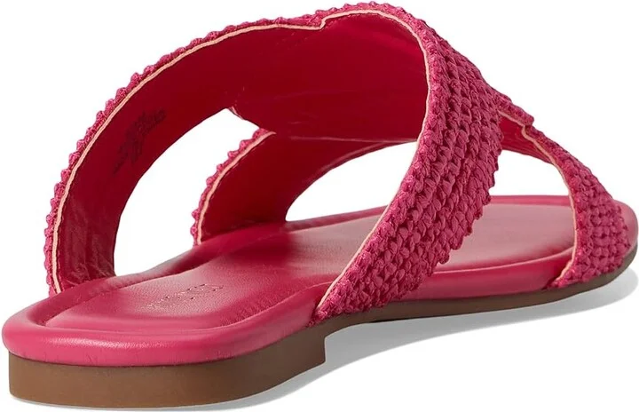 Nine West Quara Women's Dress Sandals Dark Pink : 6 M, Rubber/Synthetic - Image 4