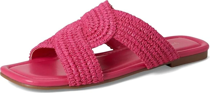 Nine West Quara Women's Dress Sandals Dark Pink : 6 M, Rubber/Synthetic - Image 5