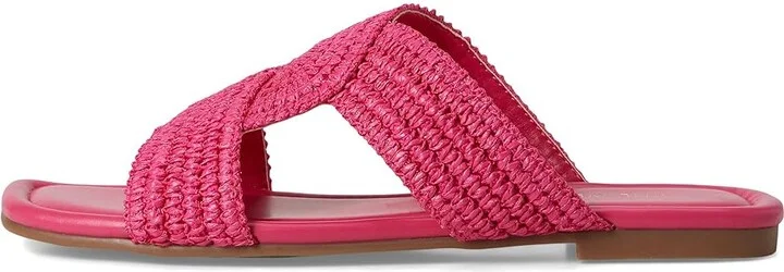 Nine West Quara Women's Dress Sandals Dark Pink : 6 M, Rubber/Synthetic - Image 6