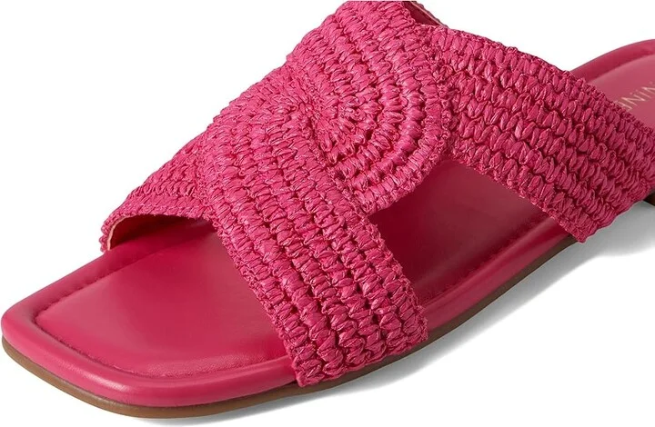 Nine West Quara Women's Dress Sandals Dark Pink : 6 M, Rubber/Synthetic - Image 7