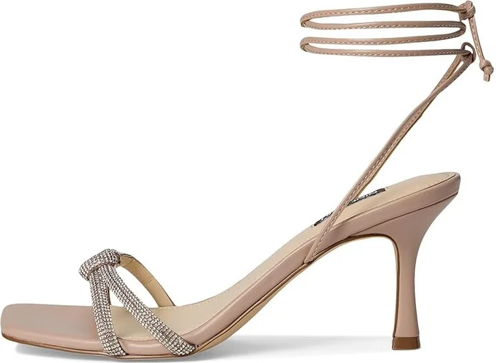 Nine West Raqchel Women's Dress Sandals Light Natural : 10 M, Synthetic - Image 6