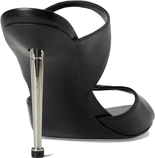 Nine West Reida Women's Wedge Shoes Black : 7.5 M, Leather/Rubber - Image 4