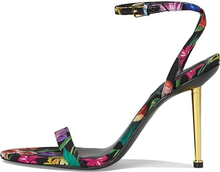 Nine West Reina 2 Women's Sandals Black Lush Floral : 5 M, Rubber - Image 6