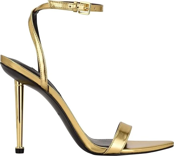Nine West Reina Women's Shoes Gold : 5 M, Synthetic - Image 5