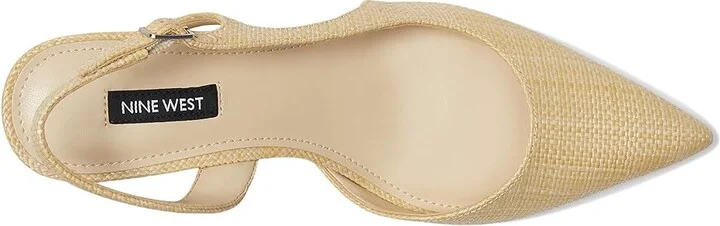 Nine West Renela Women's Shoes Light Natural : 9 M, Synthetic - Image 2