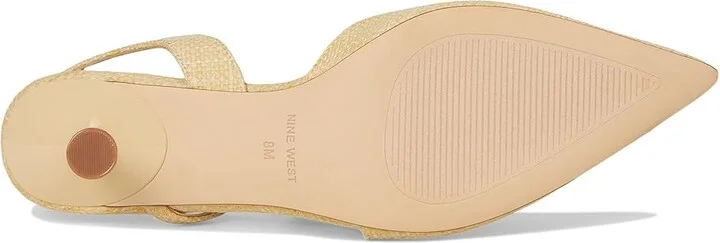 Nine West Renela Women's Shoes Light Natural : 9 M, Synthetic - Image 3