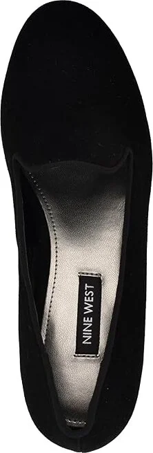 Nine West Renold Women's Flat Shoes Black Suede : 5.5 M - Image 2