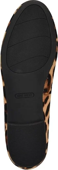 Nine West Renold Women's Flat Shoes Leopard : 6 M, Suede - Image 3