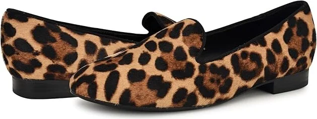 Nine West Renold Women's Flat Shoes Leopard : 6 M, Suede