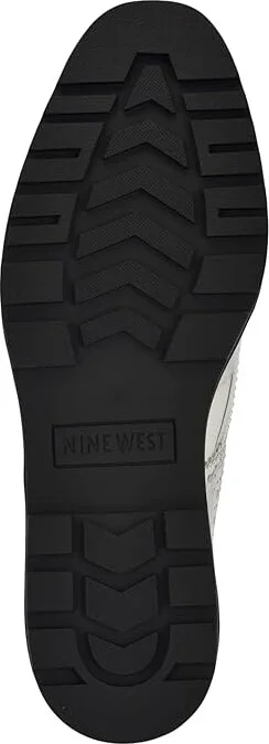 Nine West Resttin Women's Flat Shoes Silver Mirror Metallic : 5 M - Image 3