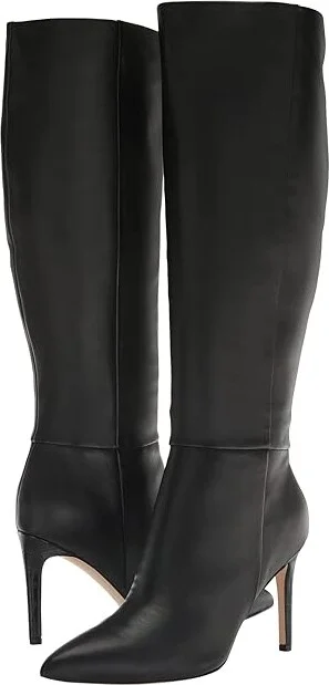 Nine West Richy Women's Boots Black Leather : 7.5 M