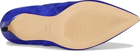 Nine West Richy Women's Boots Blue Suede : 7.5 M, Leather - Image 3