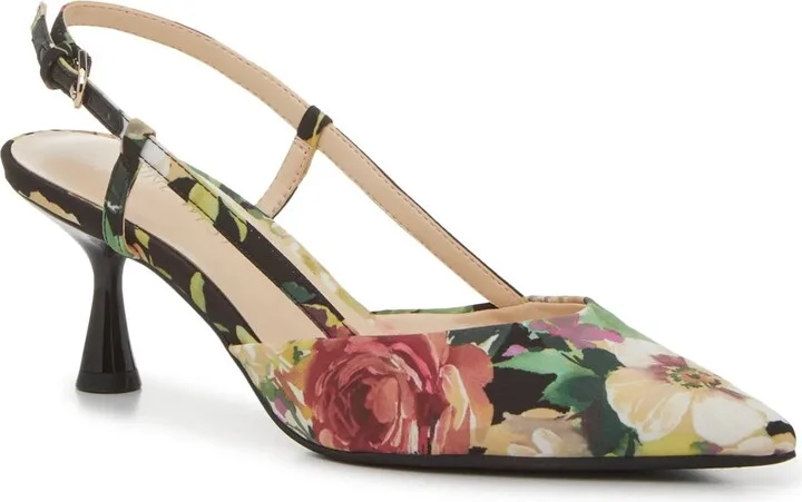 Black Floral Print