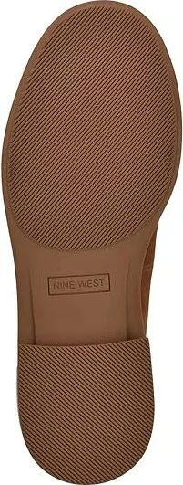 Nine West Roker Women's Flat Shoes Cognac Suede : 6.5 M, Rubber/Suede - Image 3