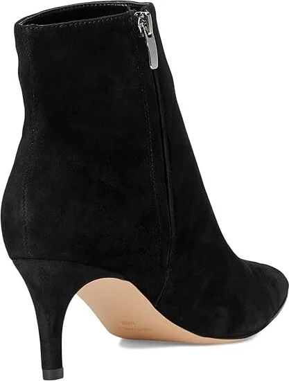 Nine West Sheeba Women's Boots Black Suede : 5 M, Leather - Image 4