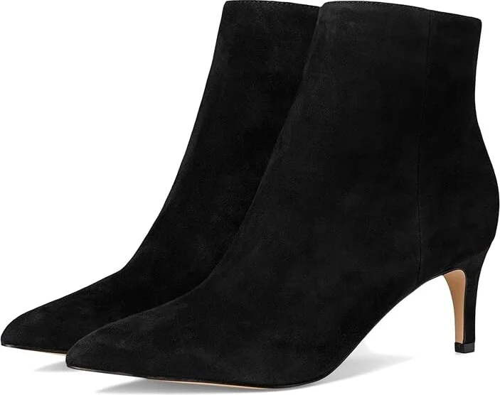 Nine West Sheeba Women's Boots Black Suede : 5 M, Leather