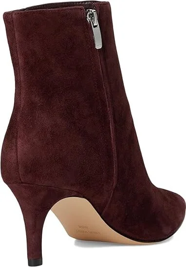 Nine West Sheeba Women's Boots Burgundy Suede : 9.5 M, Leather - Image 4