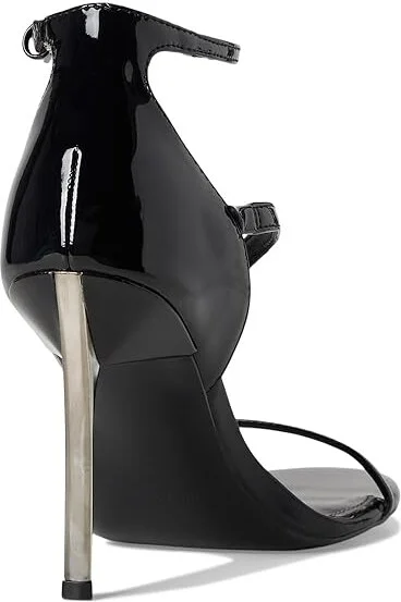 Nine West Shimmy Women's Wedge Shoes Black Patent : 7.5 M, Leather/Rubber - Image 4