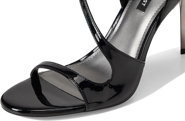 Nine West Shimmy Women's Wedge Shoes Black Patent : 7.5 M, Leather/Rubber - Image 7