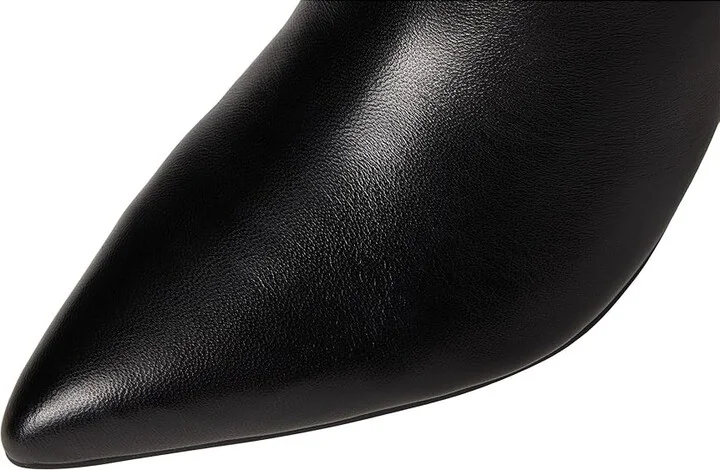 Nine West Sirena Women's Boots Black Leather : 8 M - Image 2