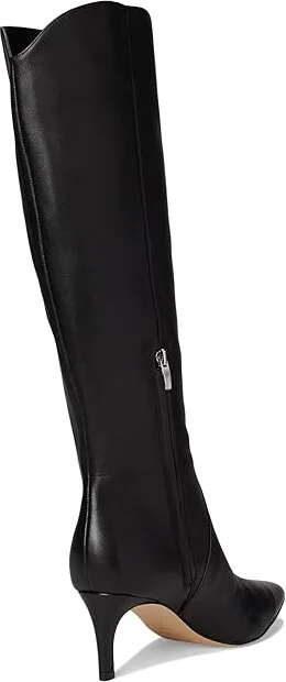 Nine West Sirena Women's Boots Black Leather : 8 M - Image 4