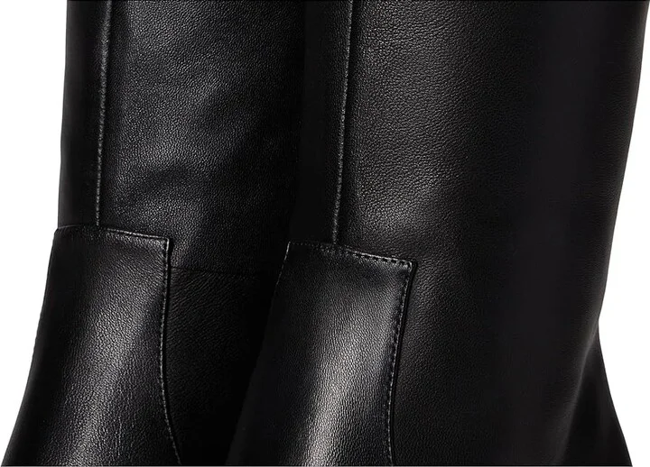 Nine West Sirena Women's Boots Black Leather : 8 M - Image 7