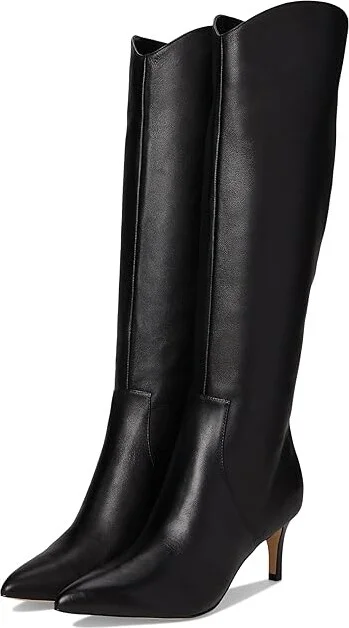 Nine West Sirena Women's Boots Black Leather : 8 M