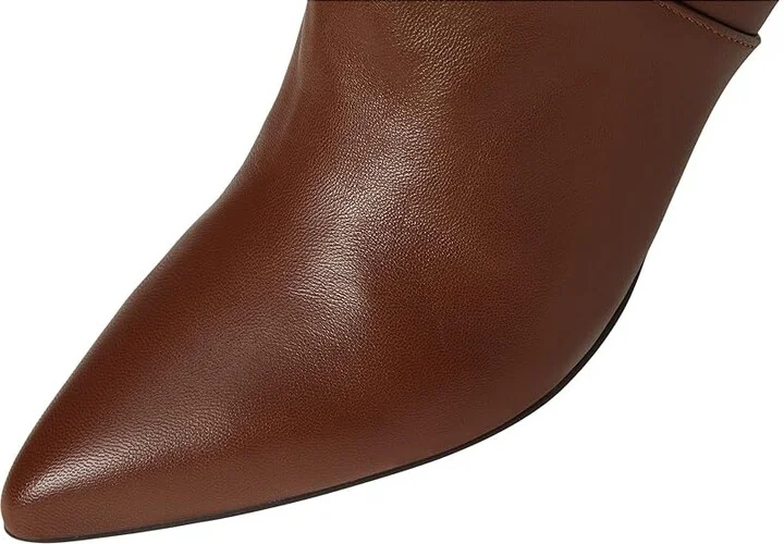 Nine West Sirena Women's Boots Medium Brown Leather : 9.5 M - Image 2