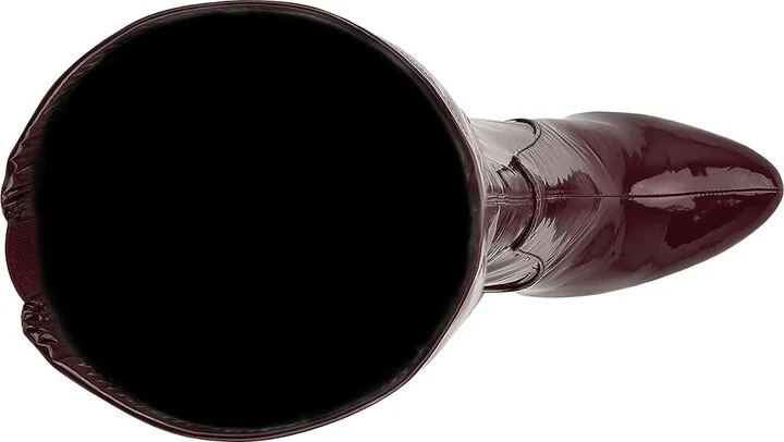 Nine West Sizzle 8 Women's Shoes Dark Cherry Patent : 8 M, Synthetic - Image 2